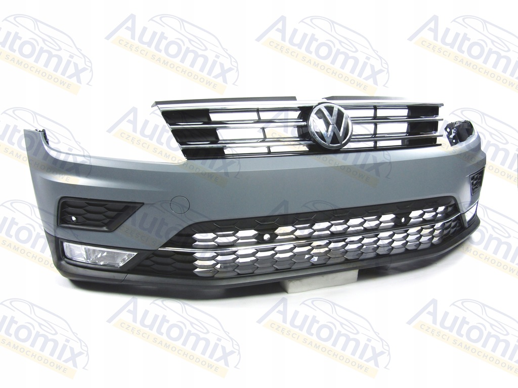 фото №11, Бампер передний vw tiguan 16 - 20 pdc-4 kompletny !