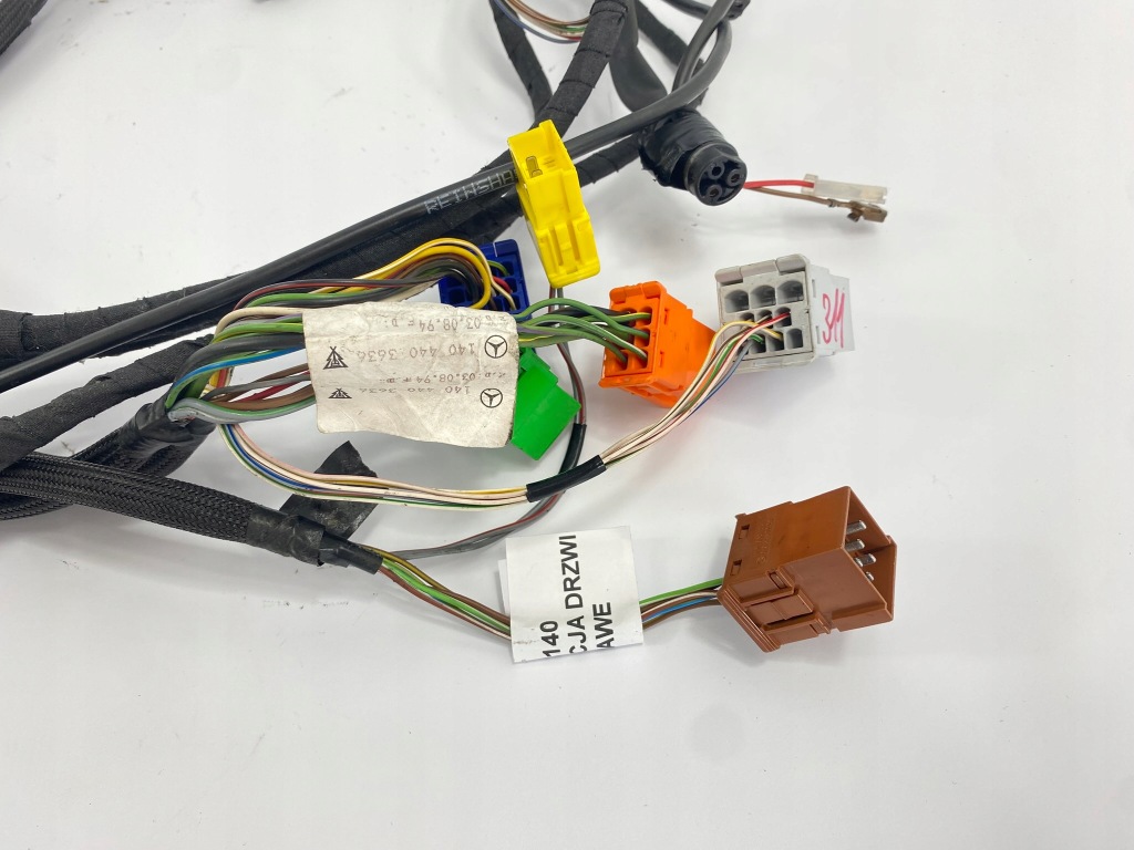 Электропроводка жгут дверь правая mercedes w140 cl c140 w140 купе 1404403636 Оригинал