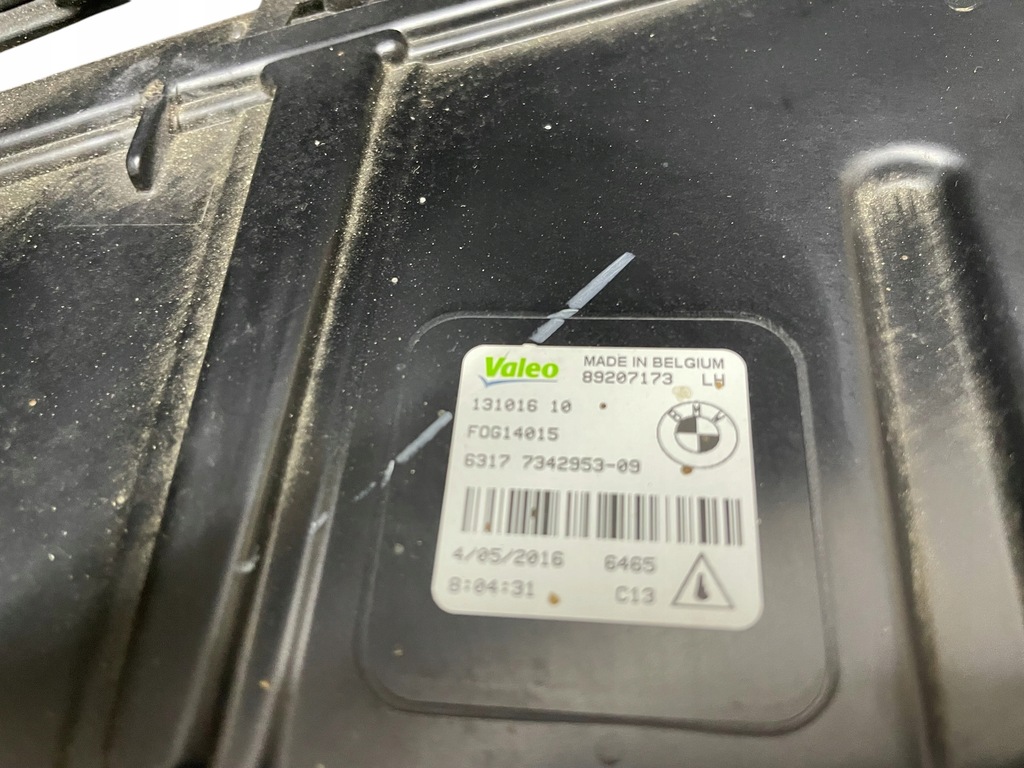 фото №9, Направляющая бампера перед левый + противотуманная фара комплект bmw 7 g11 g12