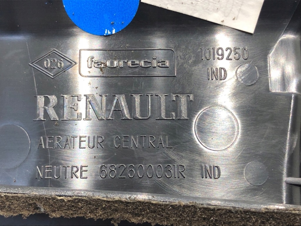 фото №6, Решітка обдув перед renault scenic iii 682600031r minivan