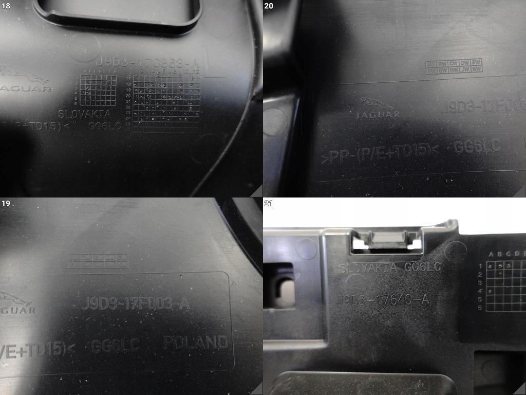 Jaguar i-pace x590 18-24 бампер бампер перед омыватель / 6xpdc в Украине