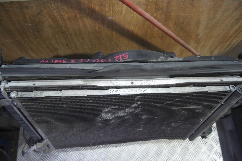 фото №8, Комплект радиатор audi vw seat