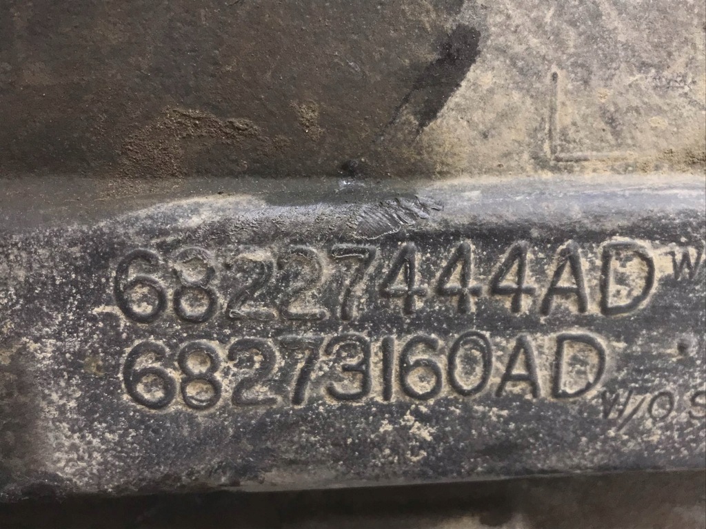 фото №9, Chrysler pacifica 16- захист pod бампер передній