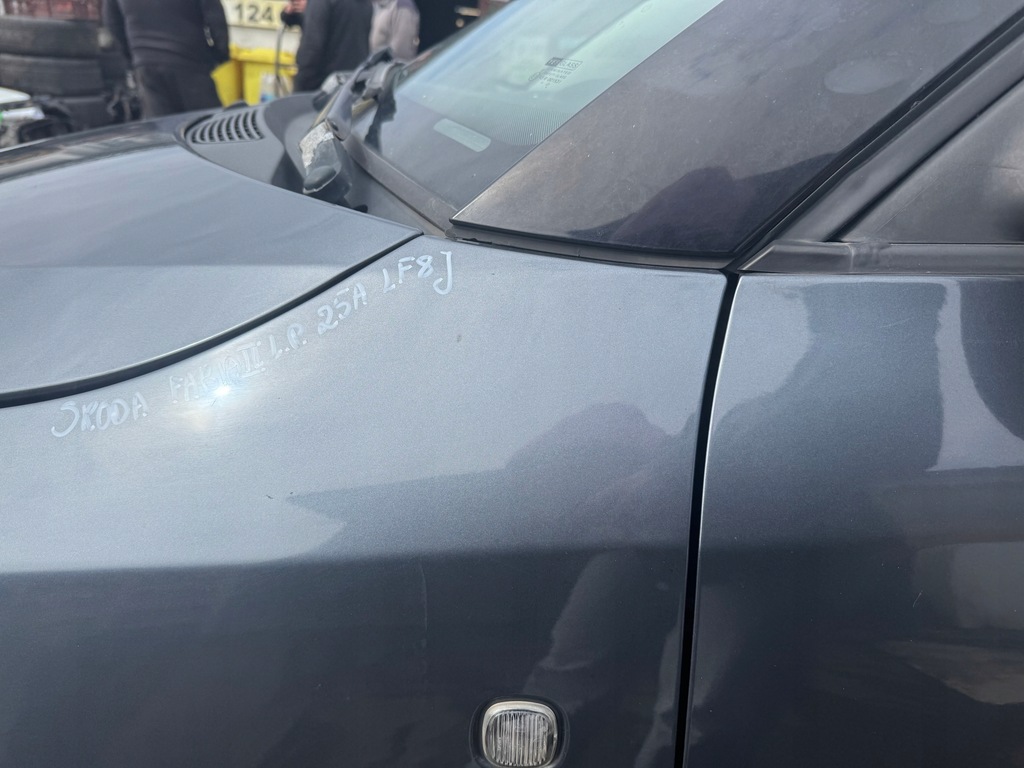 фото №6, Skoda fabia ii крыло левый перед передний lf8j