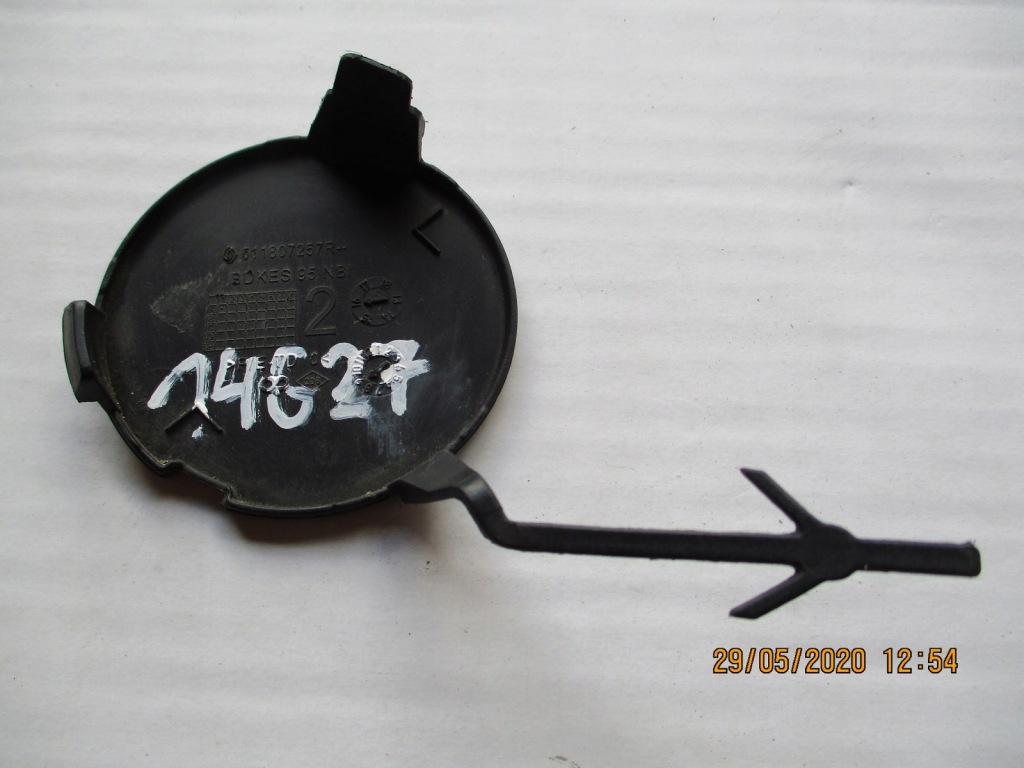 фото №2, Renault megane iii lift заглушка фаркоп перед