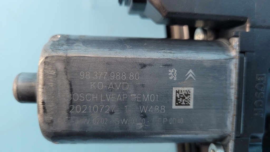 фото №13, Fiat scudo iii 22r подъемник стекло с двигатель правый перед 9840159380