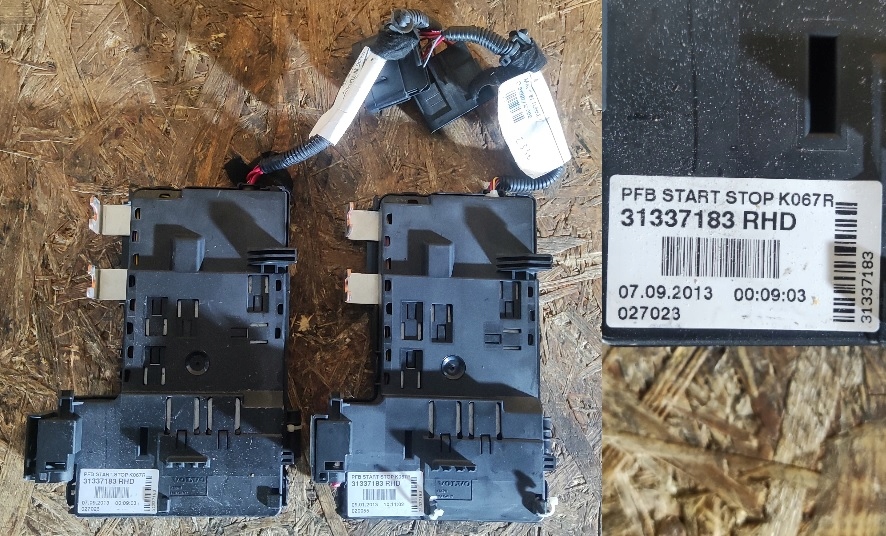 фото №1, Модуль pfb запуск стоп volvo s60 v60 xc60 31337183 гарантия