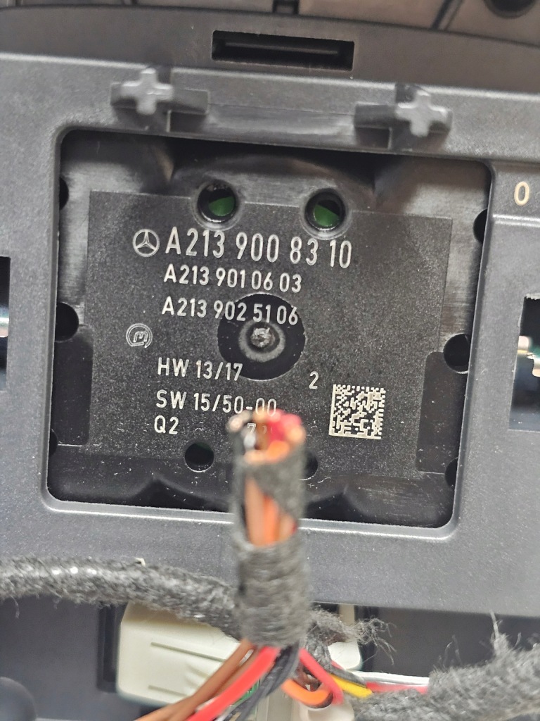 Тунель панель idrive mercedes w213 кондиціонер p Ціна