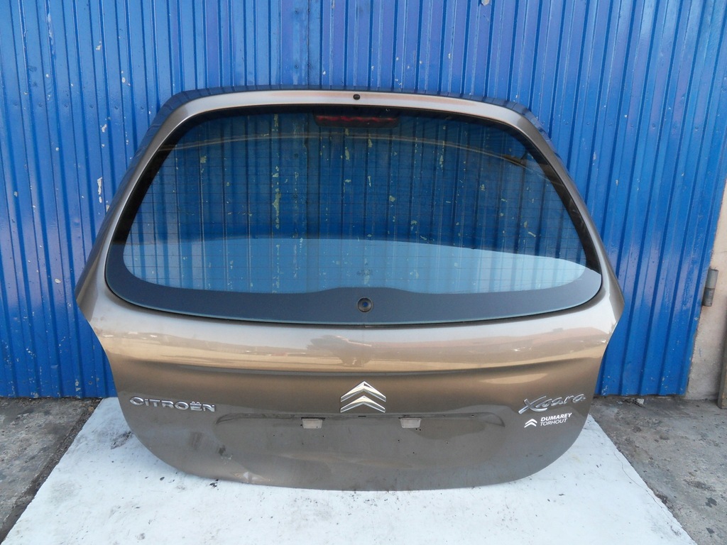 фото №1, Citroen xsara picasso стекло крышки багажника крышка багажника задняя