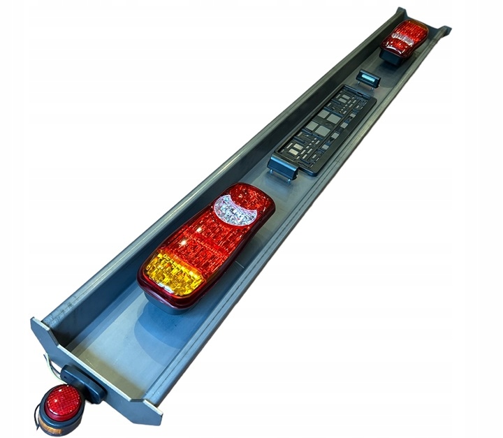 фото №1, Балка світла, задня балка бампер do причепа лампи led довжина l2000!!