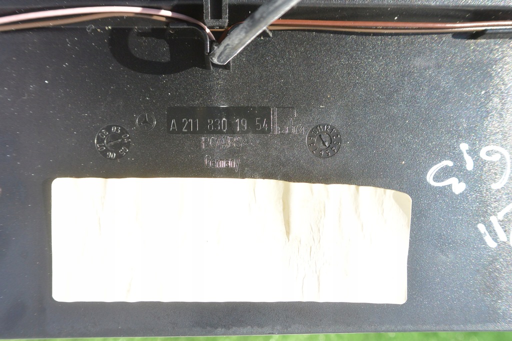 фото №10, Панель кондиционера решётка обдув средняя mercedes w211 lift e-klasa kpl