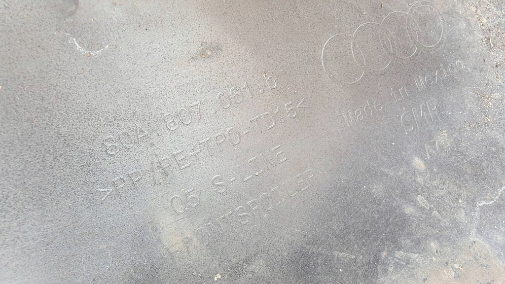 фото №7, Audi q5 sq5 2022 перед спойлер бампера передний