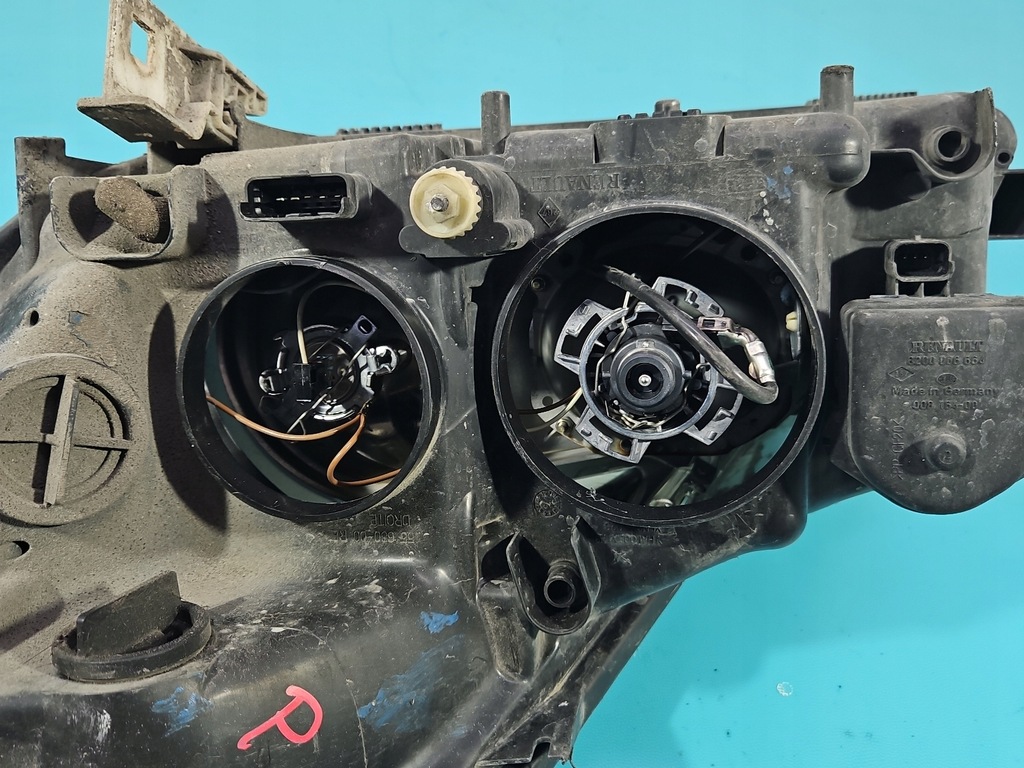 фото №7, Фара правый лампа перед renault espace iv europa 03-06