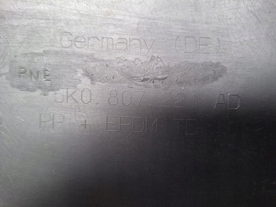 Vw golf vi 6 r r r r20 2008-2012 бампер перед передний 5k0807221ad в Украине