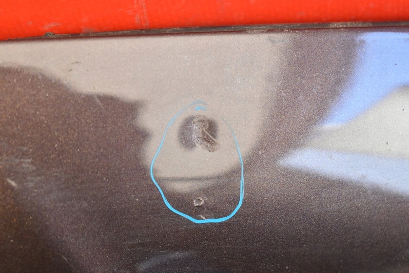 фото №5, Капот крышка двигателя коричневая nissan navara 3 iii 05-14