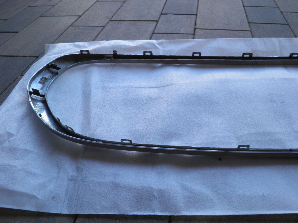 Захист рамка решітка радіатора хром ґрати бампера mini f55 f56 f57 51137300589 оригінальний номер Київ