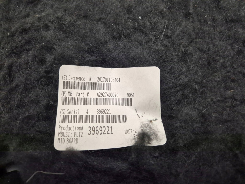 Купити Оббивка захист кришки багажника mercedes w166 w292 a2927400070 a2927400072