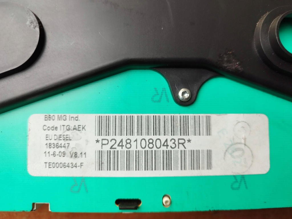 фото №5, Счетчик спидометр dacia sandero 1836447 p248108043r 1.5d