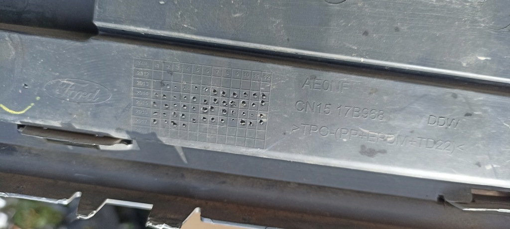 фото №11, Решітка радіатора решітка радіатора ford ecosport 13-17rok cn15-17b968