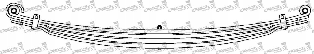 Купити Ресора scania schomäcker 90138000|o.e. 1479518