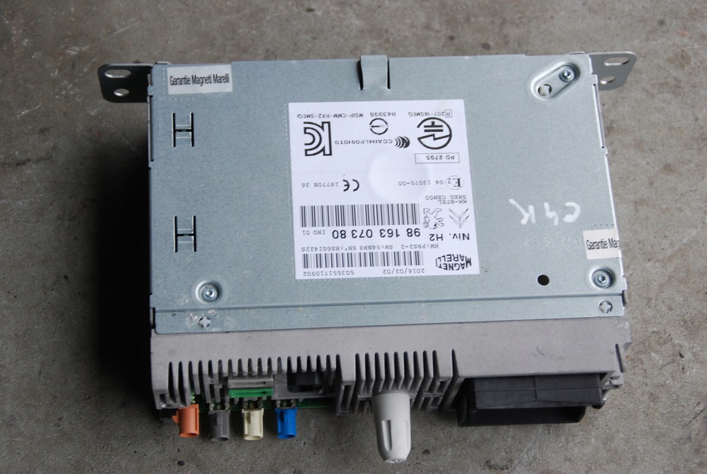 фото №1, Citroen c4 cactus радио навигация 9816307380