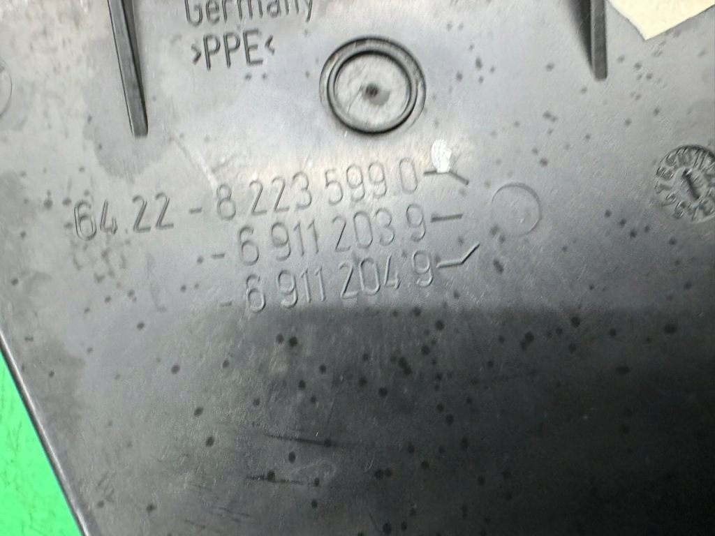 Решітка обдув середня панелі приладової панелі 82235990 bmw 7 e65 e66 01- європа Доставка