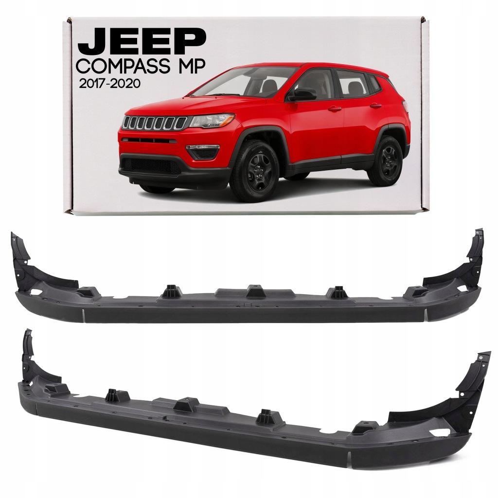 фото №1, Jeep compass ii mp 2017-2020 бампер передній нижній спойлер 68248765ac