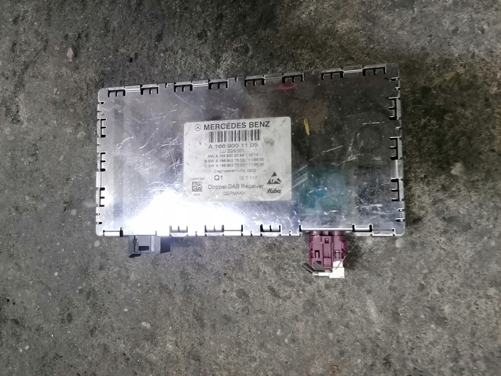 фото №1, Mercedes модуль блок управления dab a1669001105