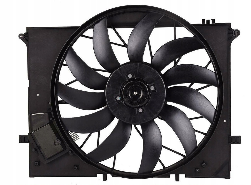 фото №1, Mercedes s w220 98-05 вентилятор радиатора