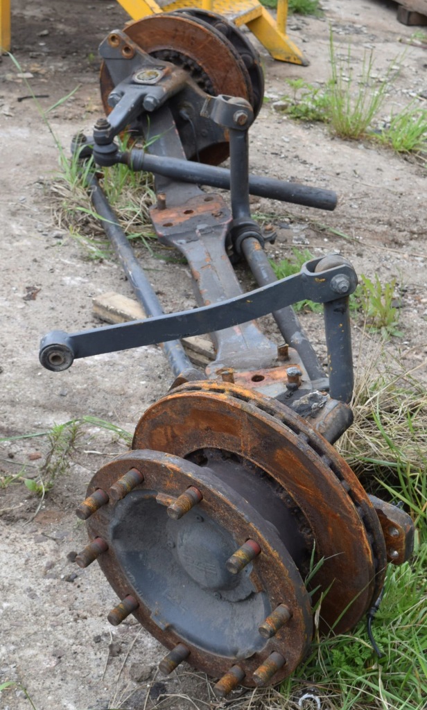 фото №2, Oś передняя с piastami daf xf 105 cf