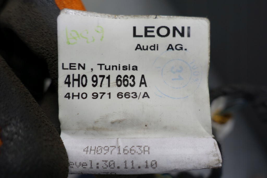 фото №6, Audi a8 s8 жгут дверь переключатель окон зеркал