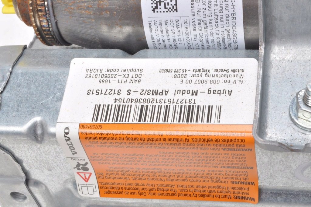 фото №6, Volvo xc60 i подушка подушка безопасности пассажира 31271513