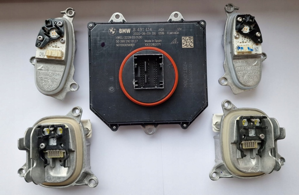 фото №1, Оригінал модулі full led адаптивний bmw x3 g01 x4 g02 8739654 8739653