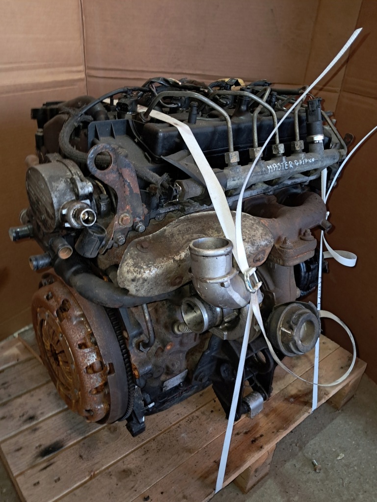 фото №8, Двигатель 2.2dci g9t720 g9tc720 kompletny master movano do ponownego монтажа