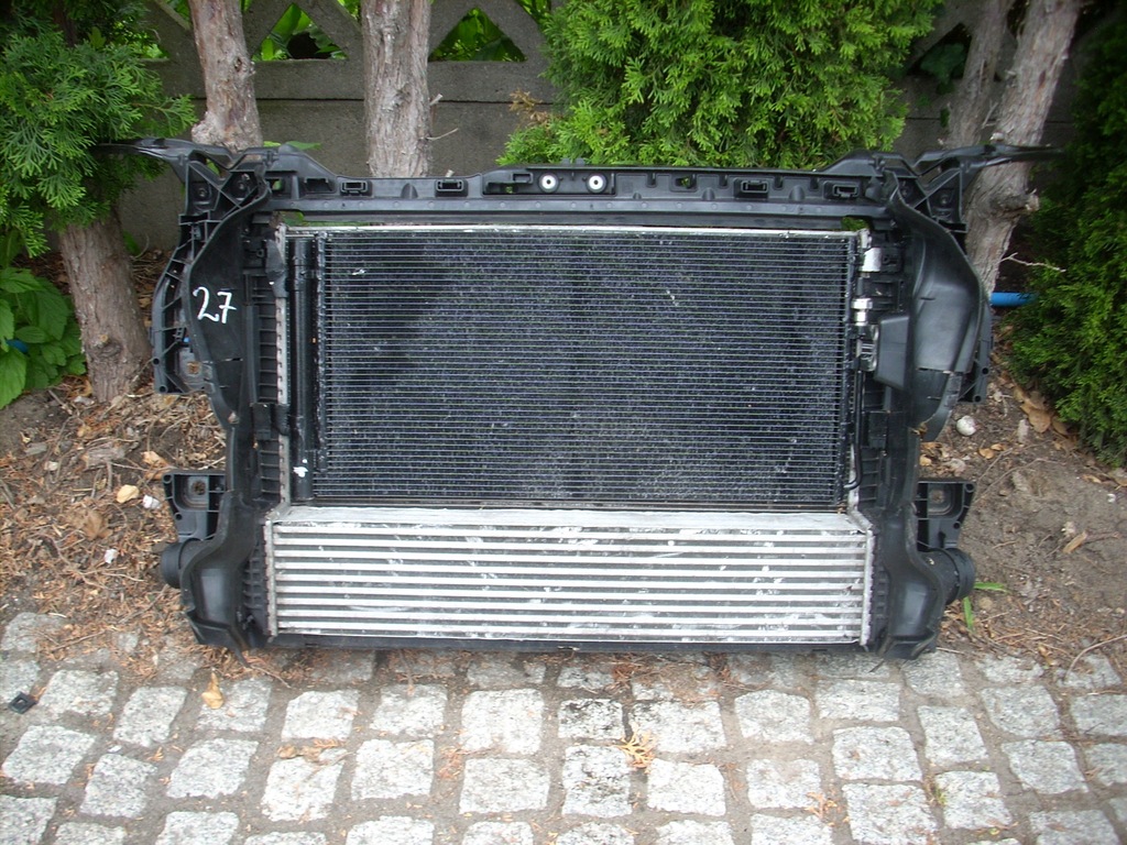 фото №11, Audi q5 80a pas передний усилитель балка ew радиатор вентилятор