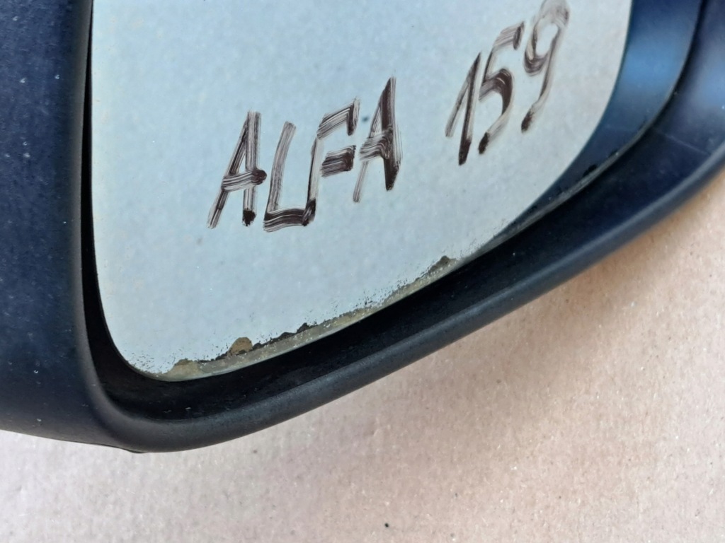 фото №6, Alfa romeo 159 дзеркало праве хром 5 pin