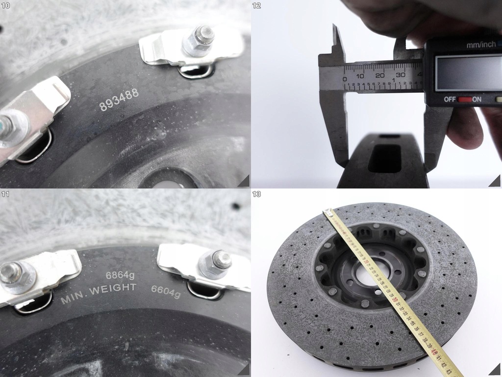 фото №11, Jaguar f-type r xk xkr-s gt svr диск керамическая