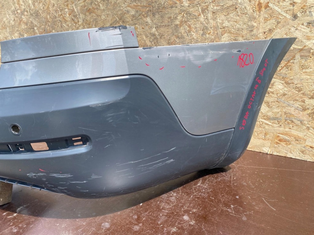 фото №7, Бампер задняя задний skoda octavia ii scout kombi 1z9