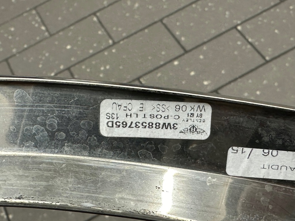 фото №6, Хром молдинг рамка стекло bentley continental lift ii левый