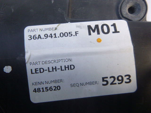 фото №8, Bentley bentayga лампа full led ліва фара