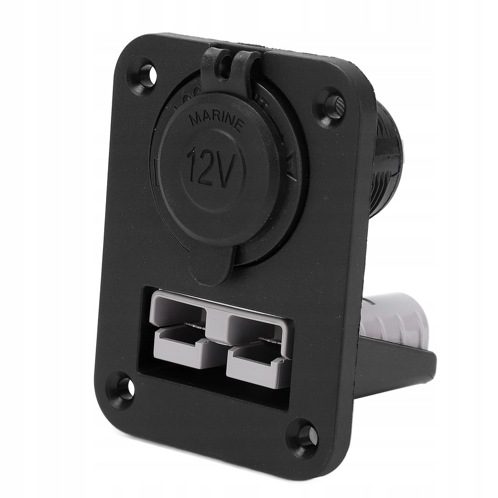 фото №11, Разъём прикуривателя автомобильный 12-24v чёрный