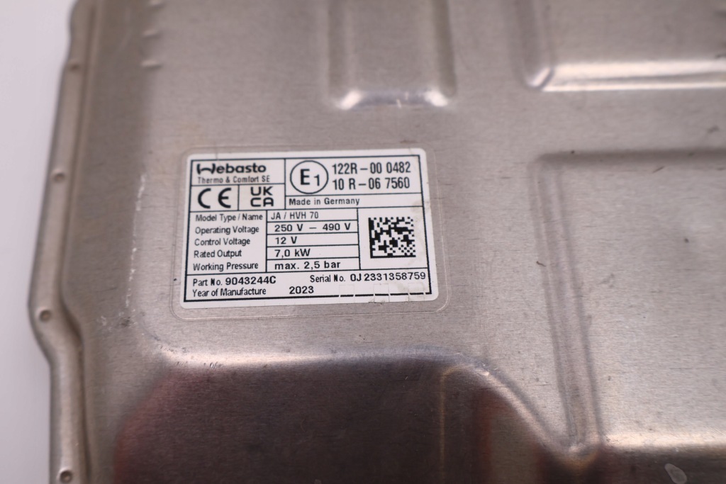 Jeep wrangler jl chrysler pacifica нагреватель аккумулятора webasto 68443445ac в Украине