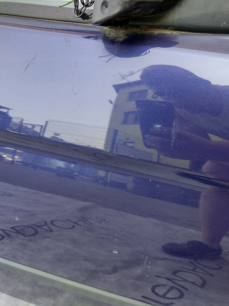 фото №12, Дверь правый перед bmw e46 compact k: velvetblau