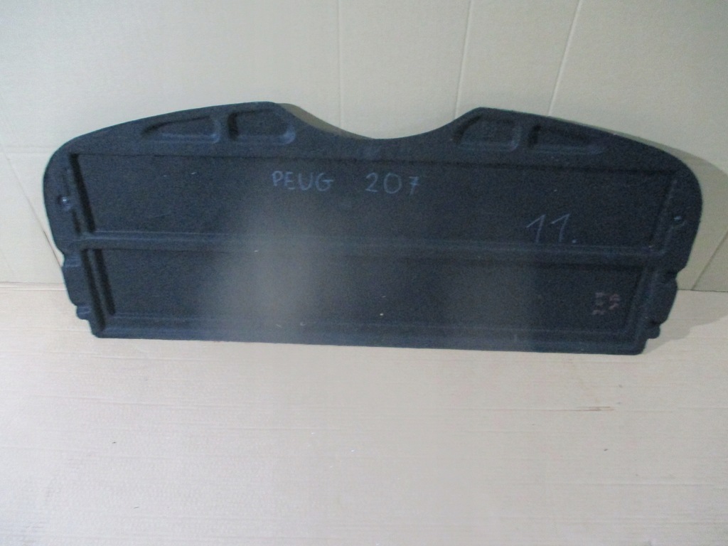 фото №1, Полка багажника задняя задняя peugeot 207 hb