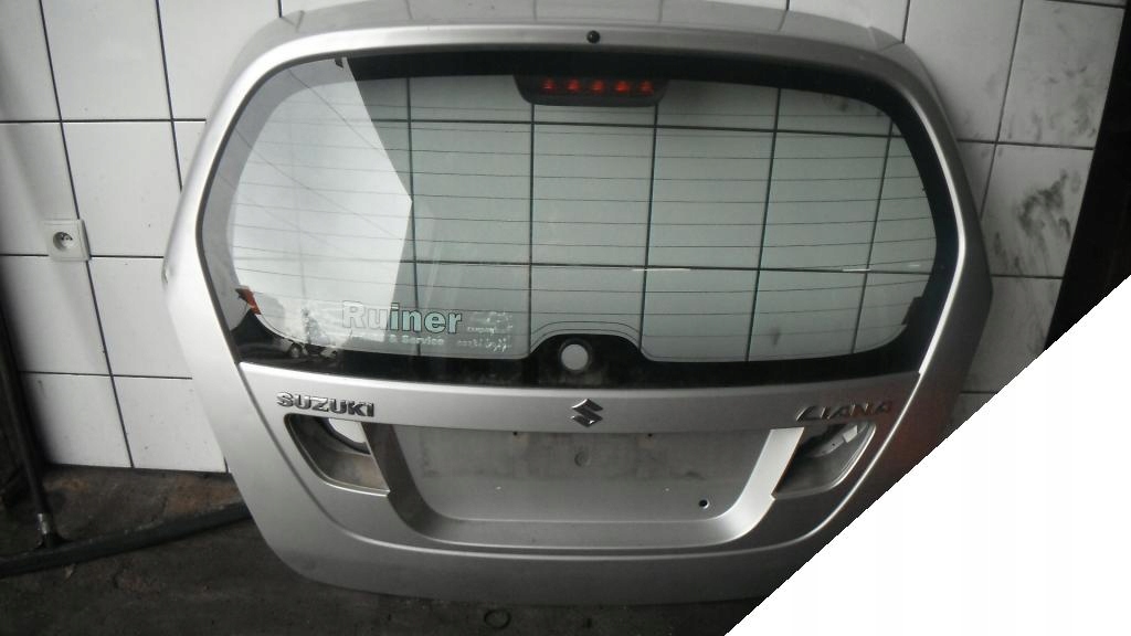 фото №14, Suzuki liana 01-07 крышка багажника задняя с стекло - без оснащения