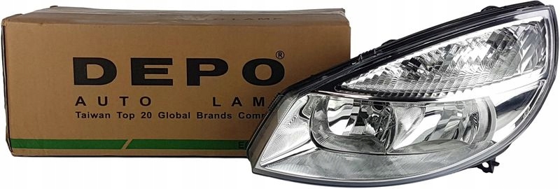 фото №2, Depo фара лампа левая renault scénic ii