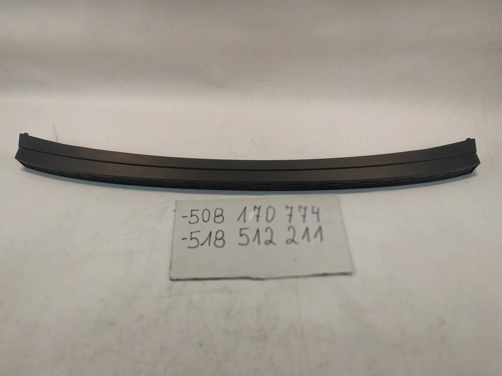 фото №9, Молдинг бампера задняя skoda kodiaq