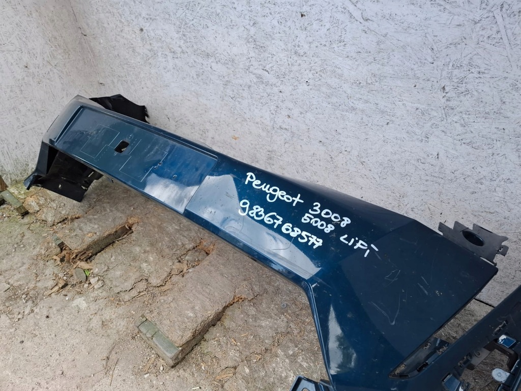 фото №6, Peugeot 3008 5008 2 ii lift 2020- 9836768577 бампер перед