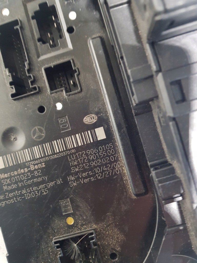 фото №2, Mercedes slk r172 модуль sam 1729060105