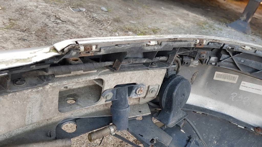 фото №7, Audi a8 d2 lift бампер сріблястий ly7w pdc ксенон